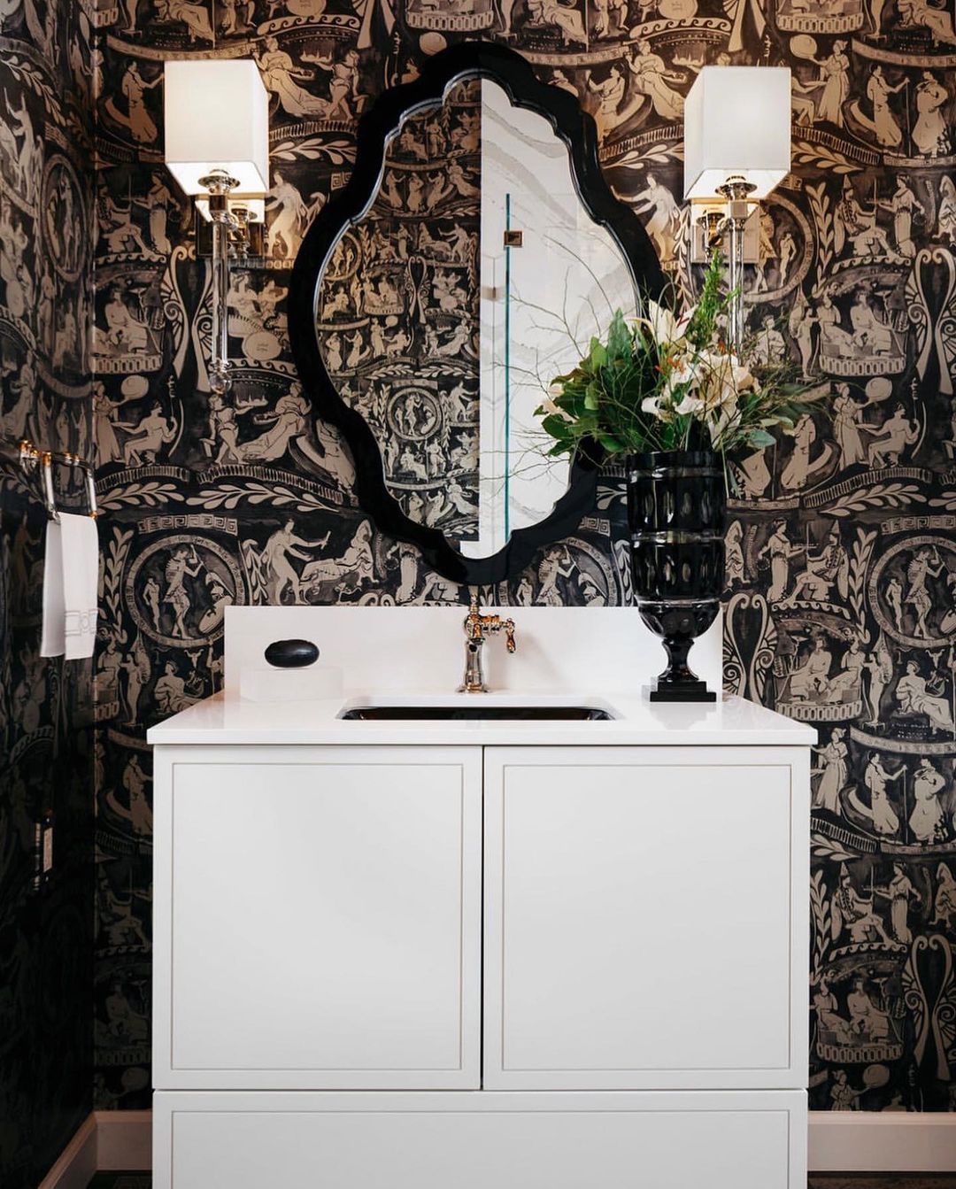 41 of the Best Bathroom Wallpaper Ideas Robern